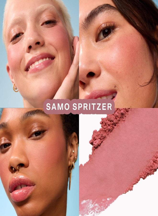 TOWER 28 GetSet™ Matte Powder Blush - Samo Spritzer, Setting + Blurring Rosy Mauve Blush - Image 5